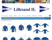 Tablet Screenshot of lillesandil.no